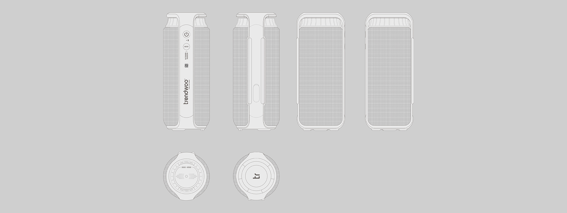 IPX4 Touching Speaker